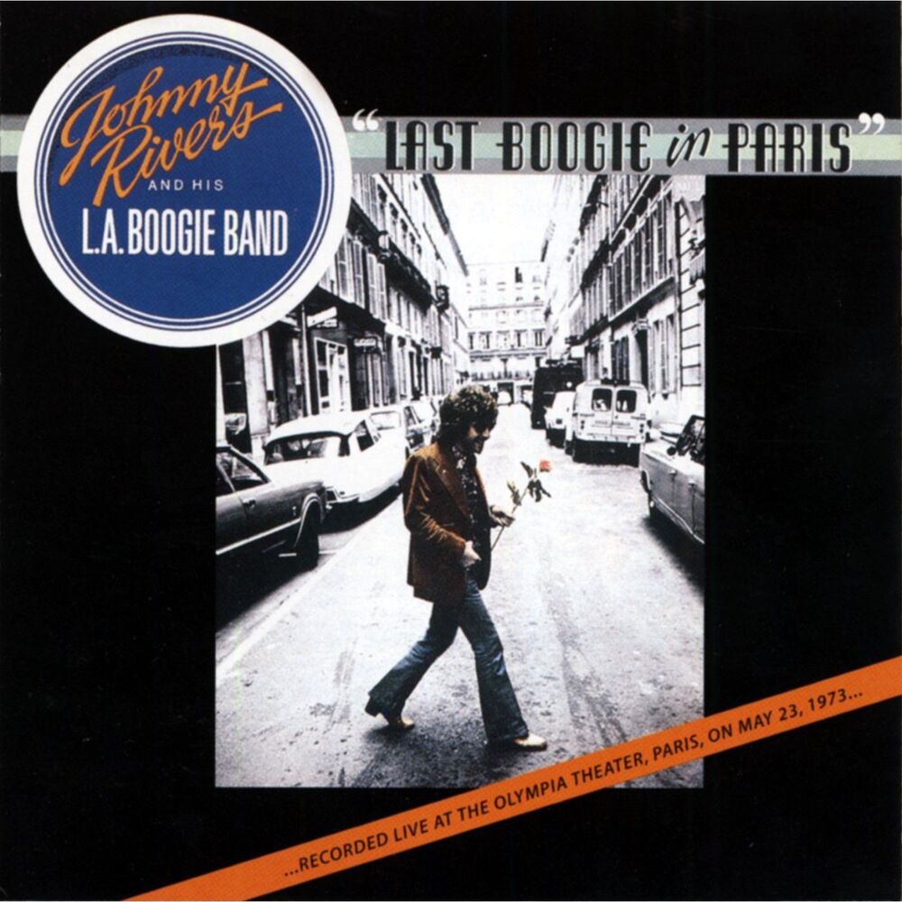 JOHNNY RIVERS L.A. BOOGIE IN PARIS CD RARE & OOP!‎